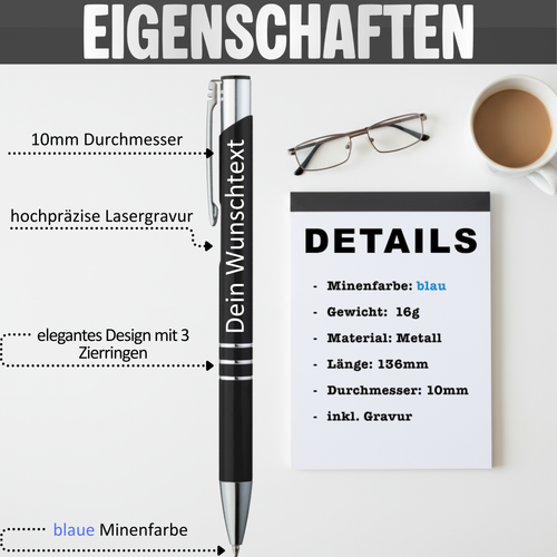 Kugelschreiber – Rosa / 1 x